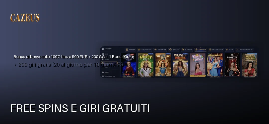 Cazeus promotional banner