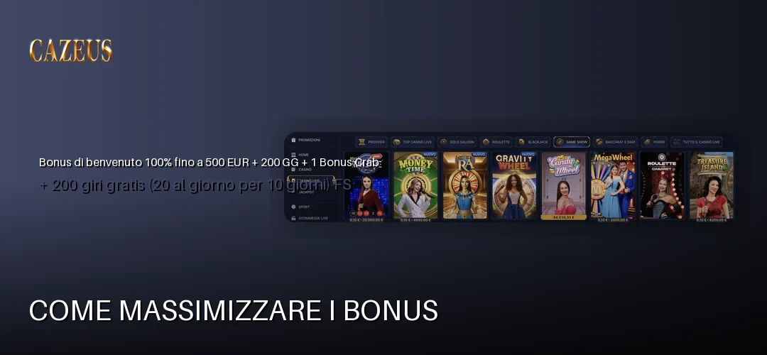 Cazeus promotional banner